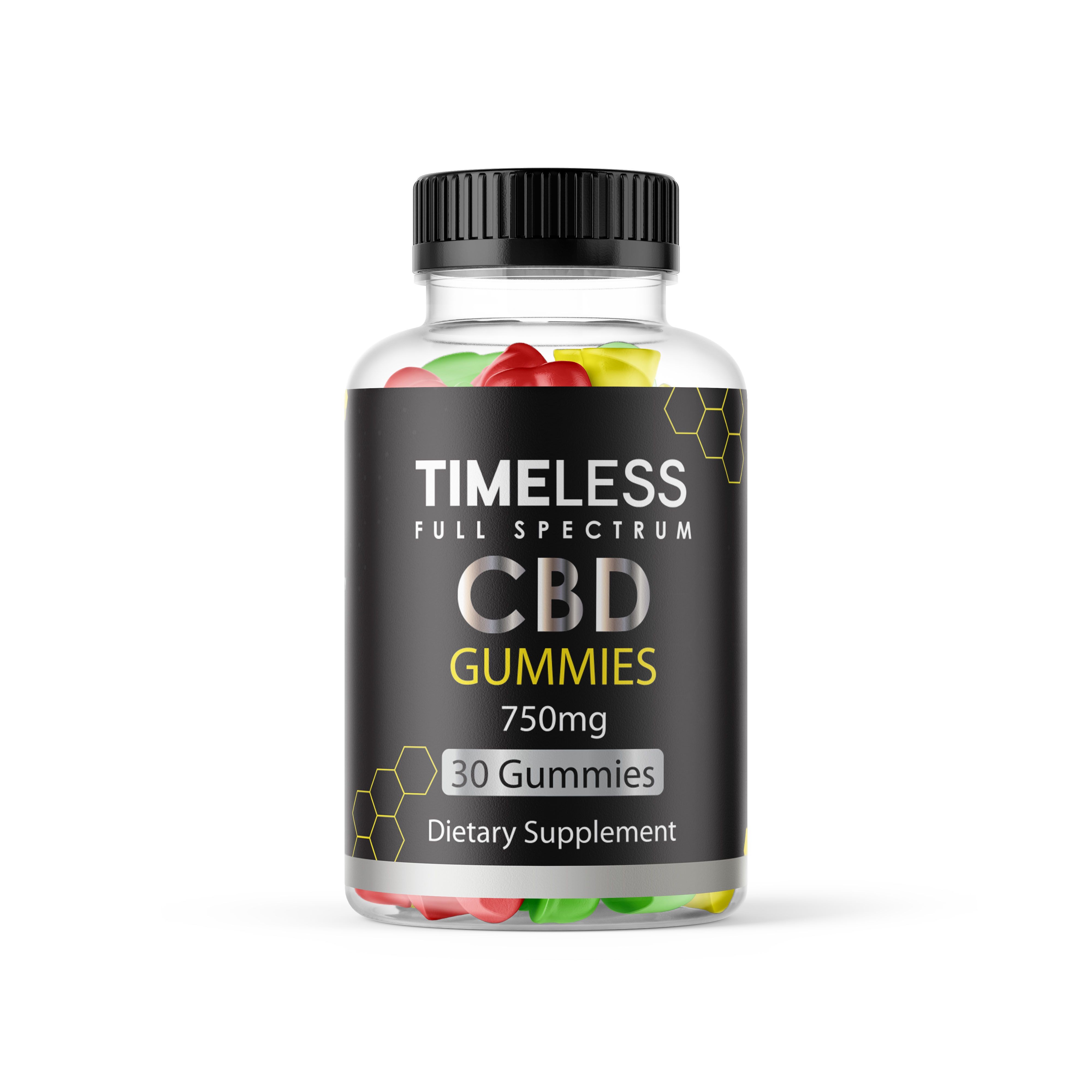 Timeless Cbd Full Spectrum Cbd Gummies 750mg Leafly